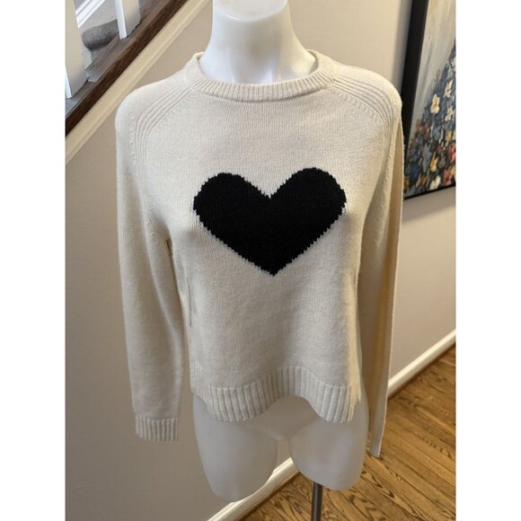 Zadig & Voltaire Lili C Heart Cashmere Sweater XS - Picture 4 of 7